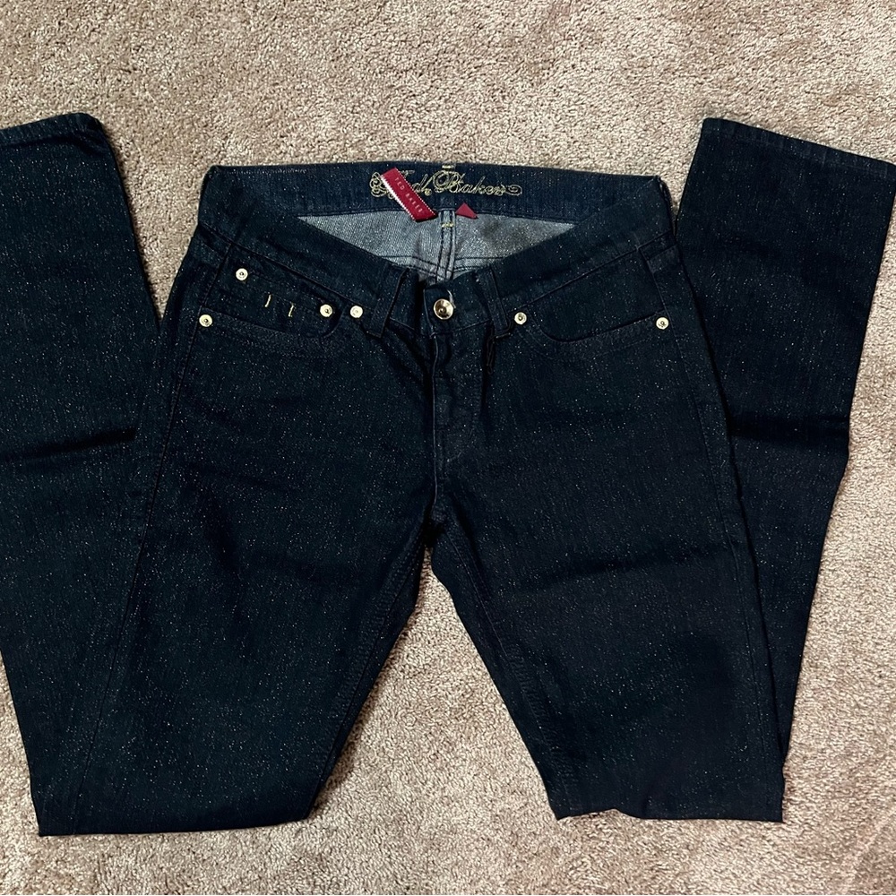 Ted Baker Gold Sparkle Jeans